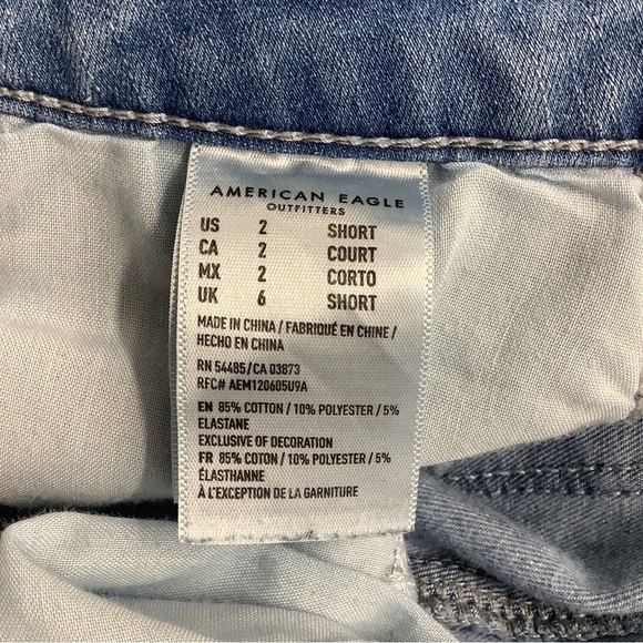 American Eagle Size 2 Regular-Super Hi Rise Jegging. Preowned - Picture 6 of 9